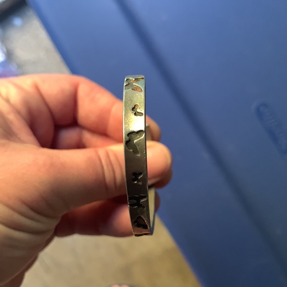 Silver cuff butterfly bracelet! 🦋 - Picture 5 of 5
